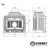 Каминная топкаKAW-MET W4 (14,5 kW) купить